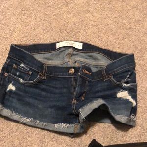 Abercrombie jean shorts